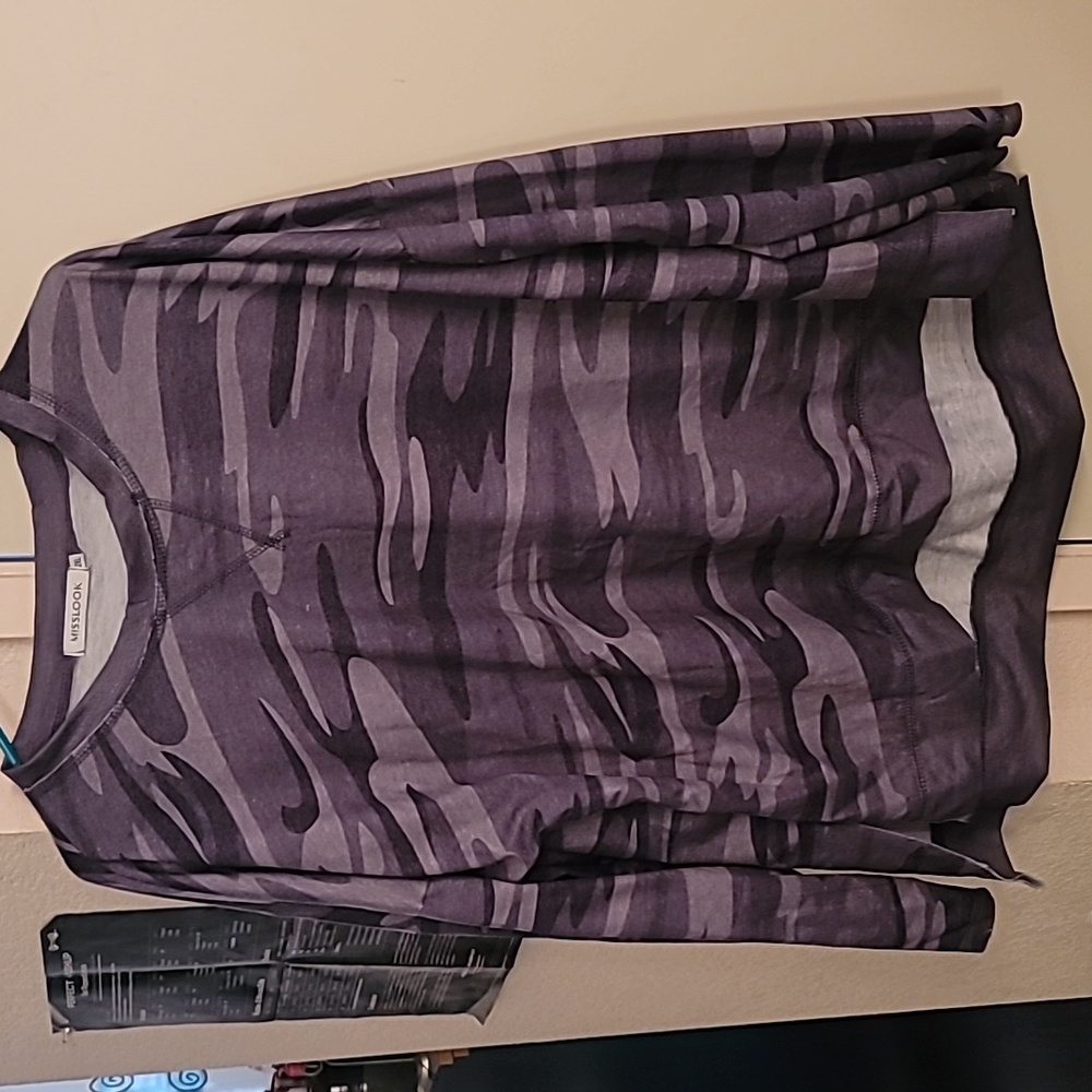 Grey camo shirt